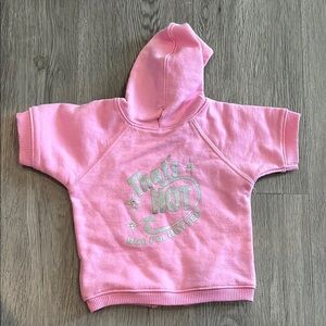 Pink dog hoodie 🐶💙